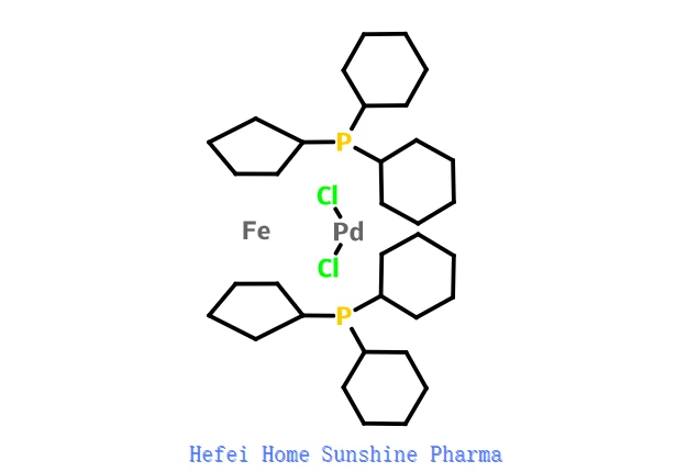 1,1μ-біс(ді-циклогексилфосфіно)фероцен паладій дихлорид CAS 917511-90-1